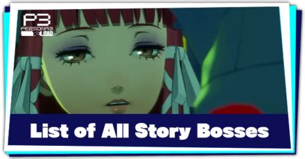 persona 3 bosses|persona 3 fes recommended levels.